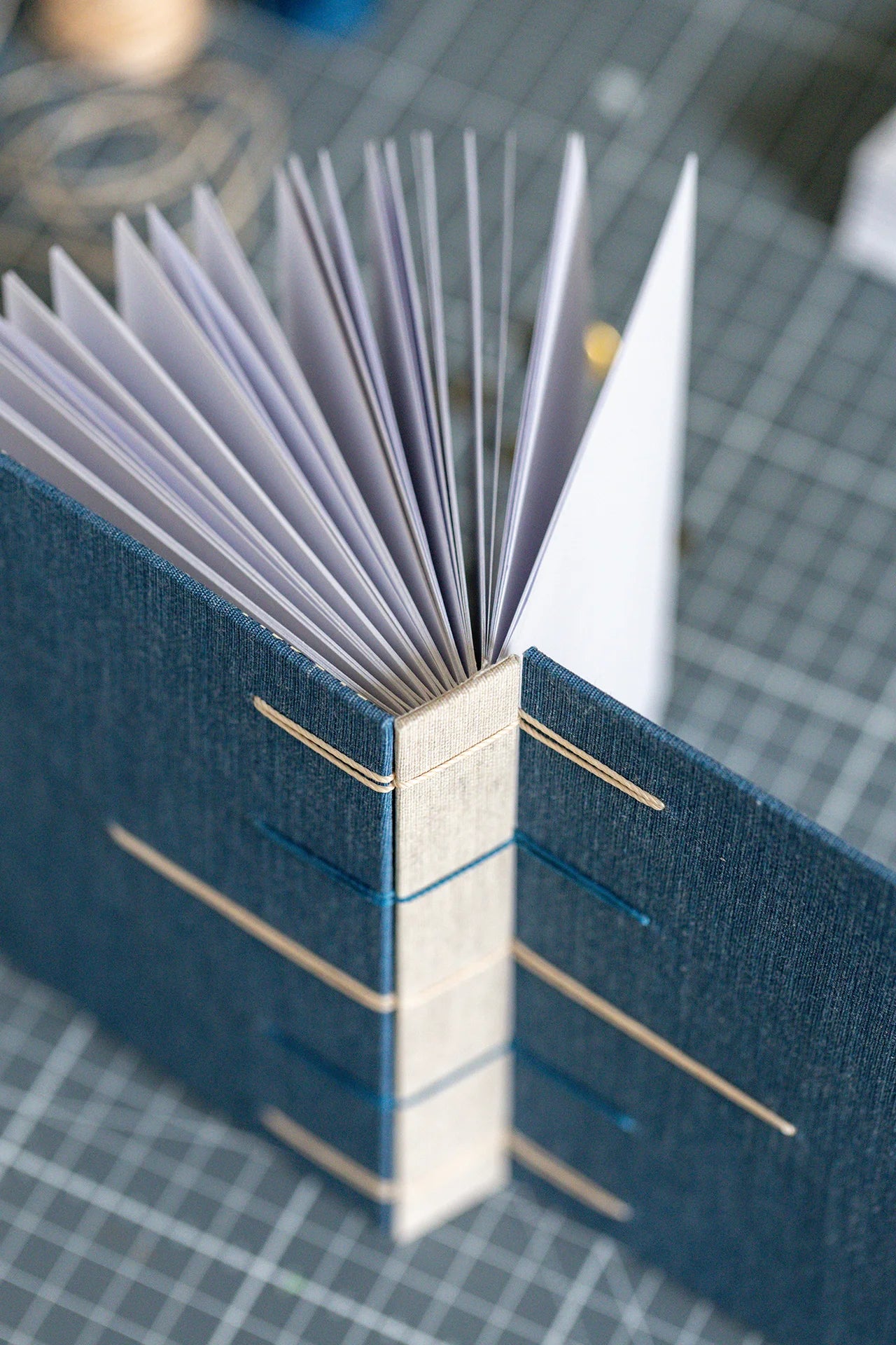 A6 Crisscross Weave Notebook