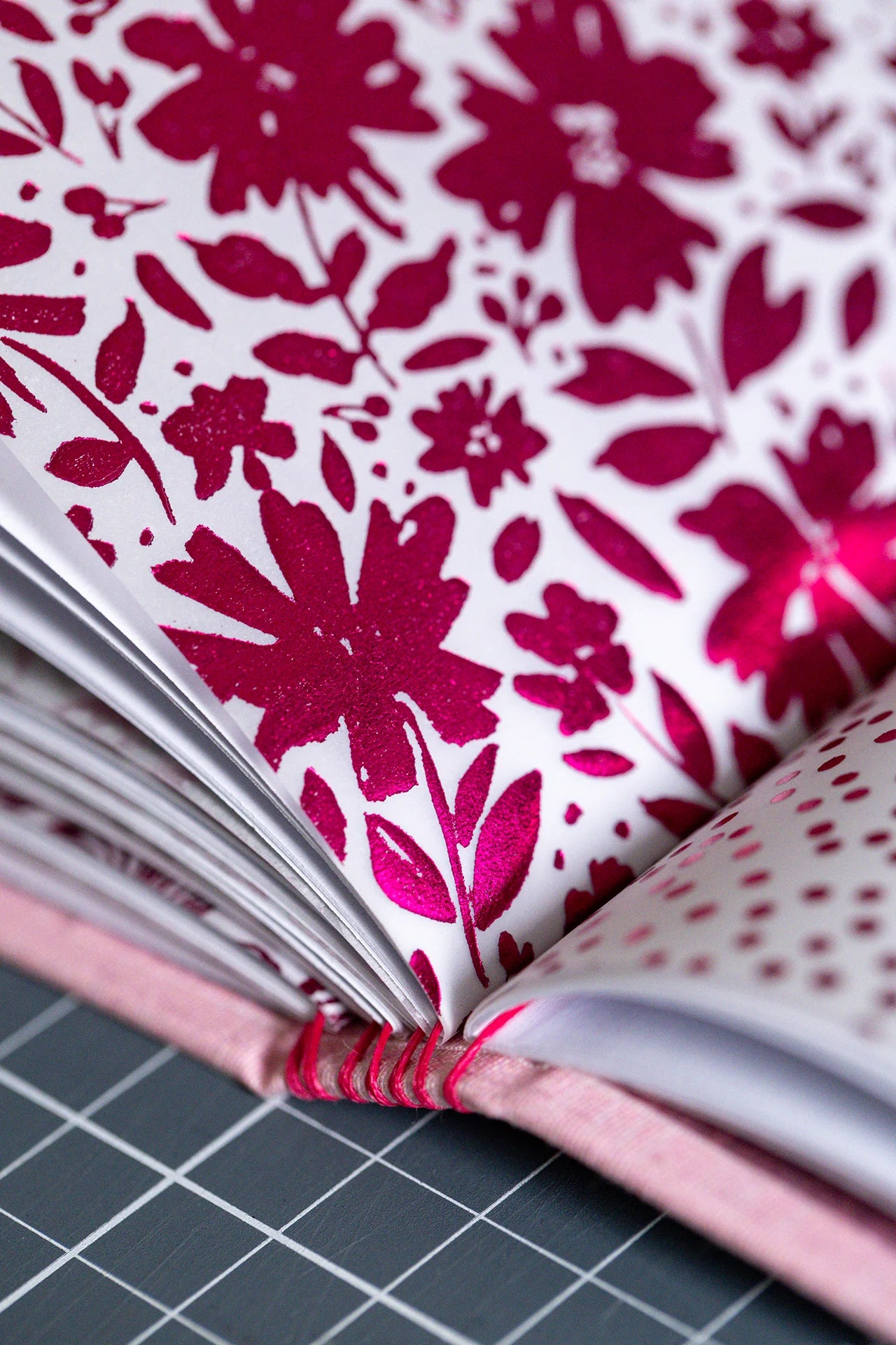 A6 Notebook Cyclamen Reflections