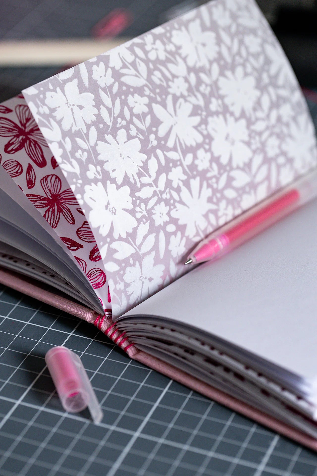 A6 Notebook Cyclamen Reflections