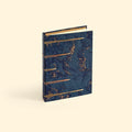 A6 Notebook Crisscross Gold Marbled